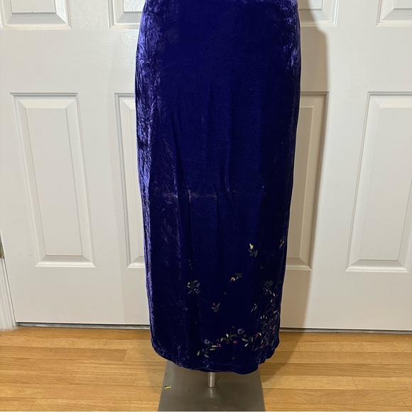 Vintage Chico’s Design purple wrap skirt XL - Picture 8 of 11